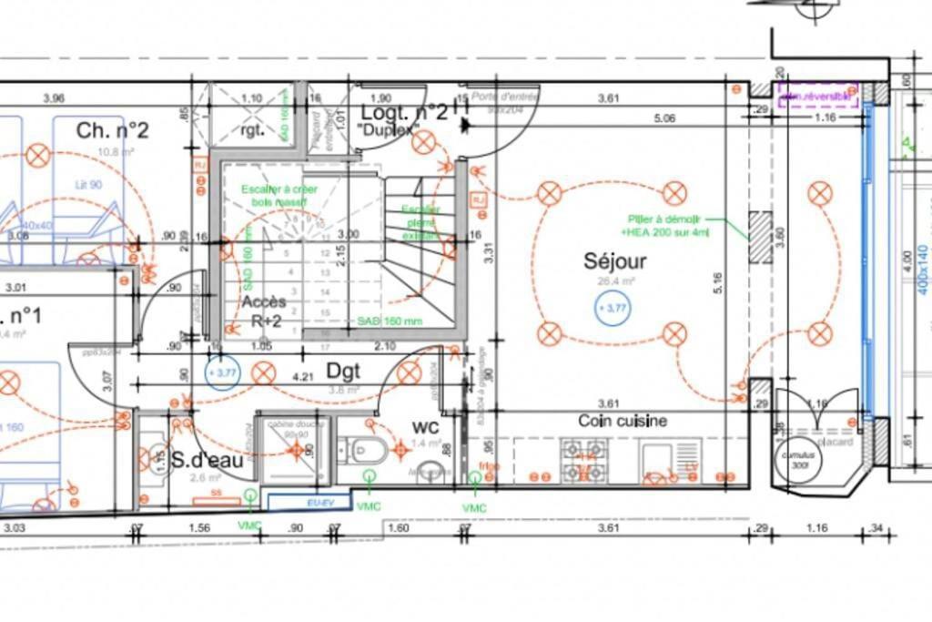 Apartamento Nocnoc - Le Balcon De L'Oli 99M2 Burdeos Exterior foto